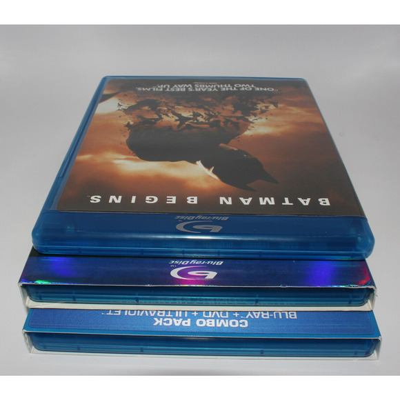 Batman Begins, Dark Knight, Dark Knight Rises Trilogy (Blu-ray) Lot of 3 - Picture 4 of 16